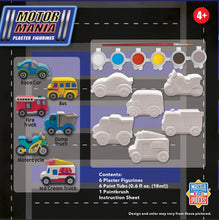 Load image into Gallery viewer, Motor Mania - Plaster Figurine Paint Set
