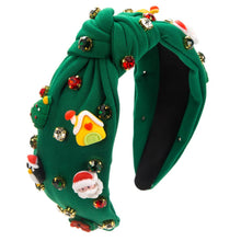 Load image into Gallery viewer, CHRISTMAS COLLECTION HEADBAND CUTE SANTA CLAUS