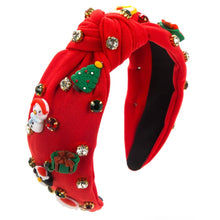 Load image into Gallery viewer, CHRISTMAS COLLECTION HEADBAND CUTE SANTA CLAUS