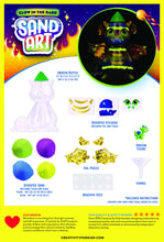 Load image into Gallery viewer, Glow in the Dark Sand Art Dragon DIY Craft Kit for Kids