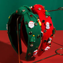 Load image into Gallery viewer, CHRISTMAS COLLECTION HEADBAND CUTE SANTA CLAUS