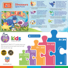 Load image into Gallery viewer, Hello, World! - Dinosaurs 24 Piece Puzzle