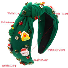Load image into Gallery viewer, CHRISTMAS COLLECTION HEADBAND CUTE SANTA CLAUS