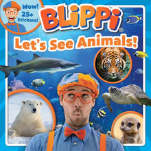 Load image into Gallery viewer, Blippi: Let's See Animals! by Thea Feldman