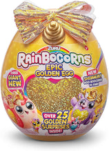 Load image into Gallery viewer, Rainbocorns Epic Golden Egg by ZURU (Reindeer), Girls Toy Includes Stuffed Animal with 25+ Golden Surprises, with Rings, Stickers, Bows, and More - Girls Gift Idea
