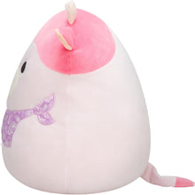 Load image into Gallery viewer, Squishmallows Original 14-Inch Reshma Light Pink Cow with Purple Bandana