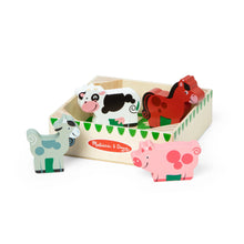 Load image into Gallery viewer, Melissa & Doug Wooden Animal Farm