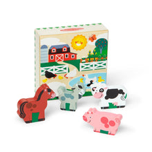 Load image into Gallery viewer, Melissa & Doug Wooden Animal Farm