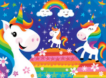 Load image into Gallery viewer, Lil Puzzler - Rainbow Unicorns 24 Piece Puzzle