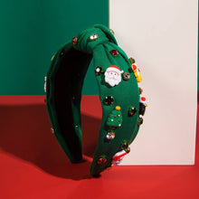 Load image into Gallery viewer, CHRISTMAS COLLECTION HEADBAND CUTE SANTA CLAUS