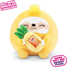 Load image into Gallery viewer, Snackles Series 2 Sloth & Dole 14 Inch Plush by ZURU, Ultra Soft Plush, Collectible Plush with Real Licensed Brands, Stuffed Animal, Giftable
