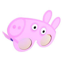 Load image into Gallery viewer, Officially Licensed Lil' Characters Peppa Pig Sun Staches