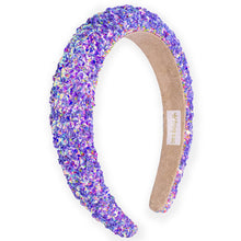 Load image into Gallery viewer, Kids Padded Headband - Chunky Sequin Hair Band