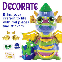 Load image into Gallery viewer, Glow in the Dark Sand Art Dragon DIY Craft Kit for Kids