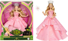 Load image into Gallery viewer, Mattel Universal Wicked Deluxe Glinda Fashion Doll & Accessories Including Crown & Scepter, Movie-Inspired Look with Posability