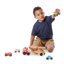 Load image into Gallery viewer, Melissa and Doug Emergency Vehicle Carrier