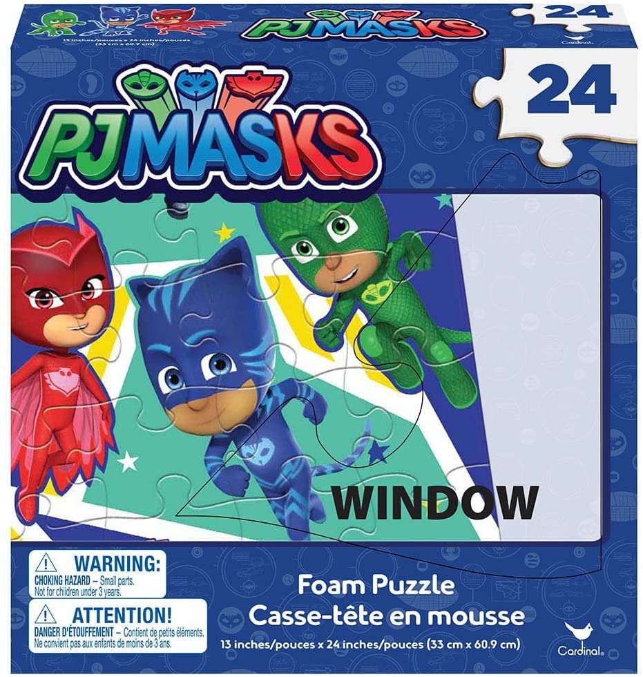 PJ Masks 24 Piece Foam Puzzle Wonderland Playground