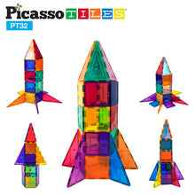 Load image into Gallery viewer, PicassoTiles® 32 Rocket Set PT32