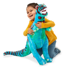 Load image into Gallery viewer, Melissa and Doug T-rex Giant Stuffed Animal