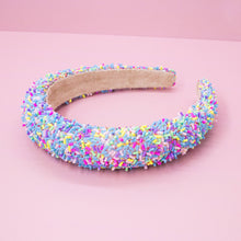 Load image into Gallery viewer, Padded Sprinkles Headband - Confetti Hair Band
