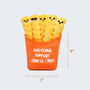 Emotional Support Crinkle Fries – Set of 5 Crinkle Fries