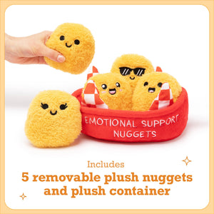 Emotional Support Nuggets - Set of 5 Chicken Nuggets