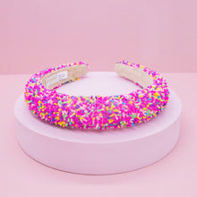 Load image into Gallery viewer, Padded Sprinkles Headband - Confetti Hair Band
