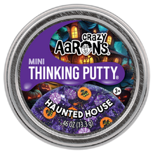 Load image into Gallery viewer, Crazy Aarons Thinking Putty Halloween Mini Tin Assortment (Haunted House)
