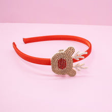 Load image into Gallery viewer, Christmas Charm Headband and Hair Clips - Interchangeable
