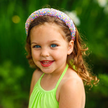 Load image into Gallery viewer, Kids Padded Headband - Chunky Sequin Hair Band
