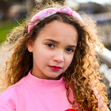 Load image into Gallery viewer, Kids Sequin Knot Headband - Rainbow
