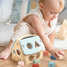 Load image into Gallery viewer, Speedy Monkey House Shape Sorter
