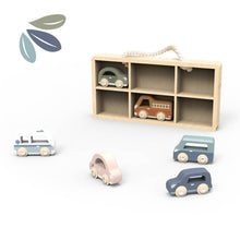 Load image into Gallery viewer, Speedy Monkey Car Display Case with 6 Vehicles
