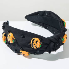 Load image into Gallery viewer, Halloween Headband Pumpkin
