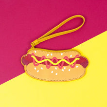 Load image into Gallery viewer, Novelty Wristlet - Hot Dog
