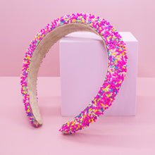 Load image into Gallery viewer, Padded Sprinkles Headband - Confetti Hair Band

