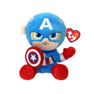 TY Marvel Floppy Captain America