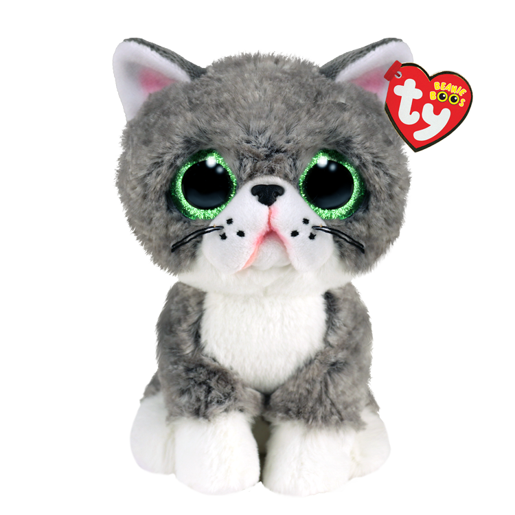 Beanie Boos Grey Cat