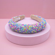 Load image into Gallery viewer, Padded Sprinkles Headband - Confetti Hair Band
