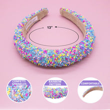 Load image into Gallery viewer, Padded Sprinkles Headband - Confetti Hair Band
