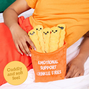 Emotional Support Crinkle Fries – Set of 5 Crinkle Fries