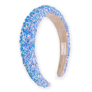 Kids Padded Headband - Chunky Sequin Hair Band