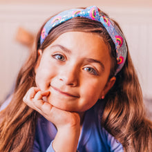 Load image into Gallery viewer, Kids Sequin Knot Headband - Rainbow
