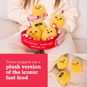 Emotional Support Nuggets - Set of 5 Chicken Nuggets