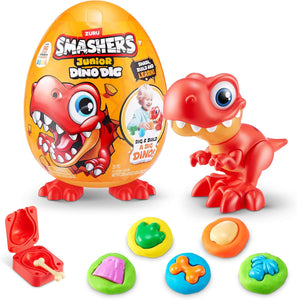 Smashers Junior Dinosaur Dig Large Egg (T-Rex) by ZURU