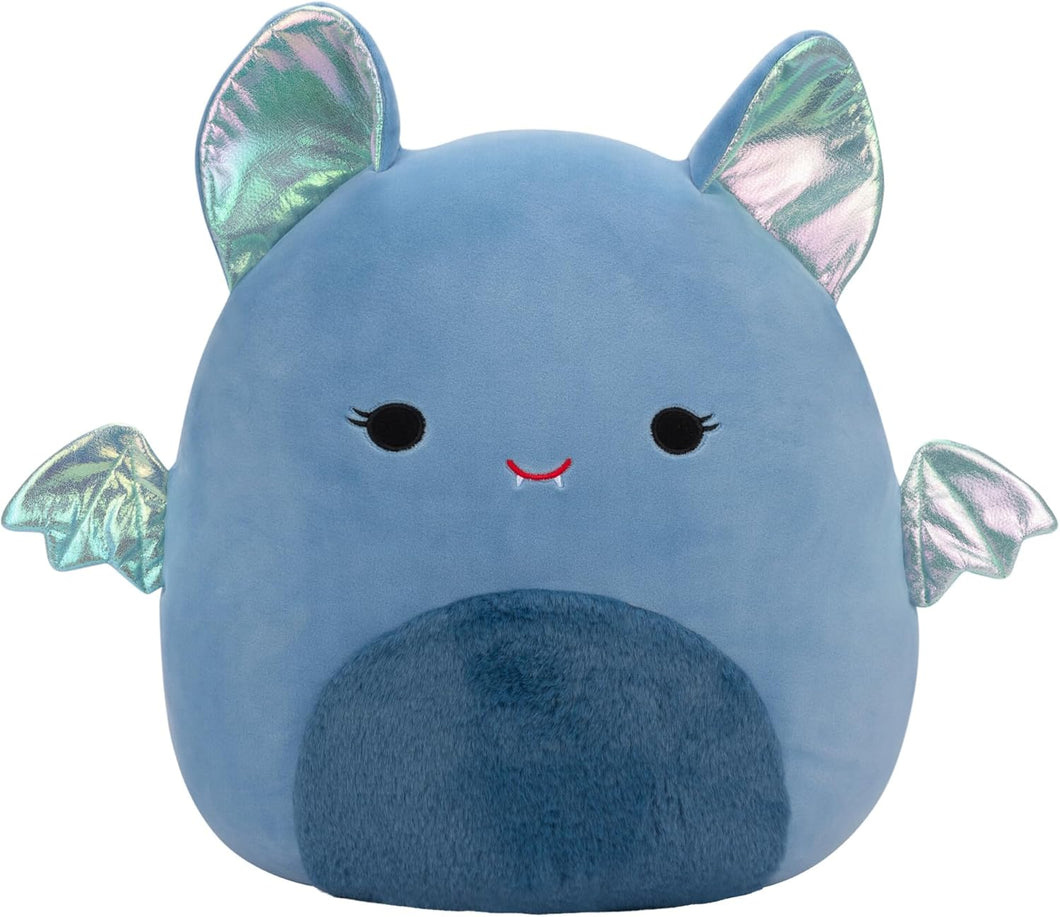 Squishmallows Original 14-Inch Este Muted Blue Bat - Official Jazwares Plush (Large)