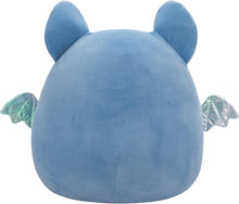 Load image into Gallery viewer, Squishmallows Original 14-Inch Este Muted Blue Bat - Official Jazwares Plush (Large)

