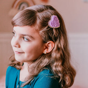 Interchangeable Charm Headband and Hair Clips - Rainbow, Star and Heart