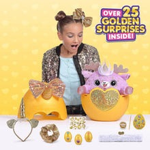 Load image into Gallery viewer, Rainbocorns Epic Golden Egg by ZURU (Reindeer), Girls Toy Includes Stuffed Animal with 25+ Golden Surprises, with Rings, Stickers, Bows, and More - Girls Gift Idea
