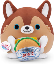 Load image into Gallery viewer, Snackles Puppy &amp; Sonic Burger 16 Inch Plush by ZURU
